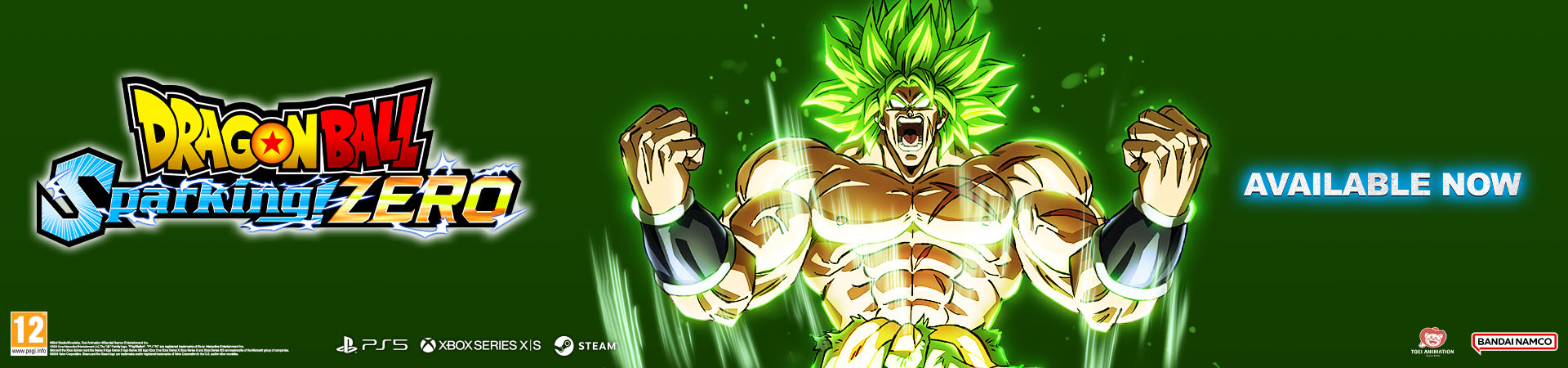 Dragon Ball Z Sparking Zero web banner