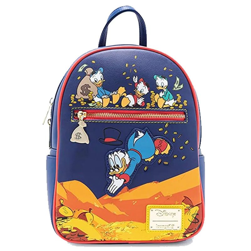 Loungefly! Leather: Disney - Ducktales Scrooge Backpack