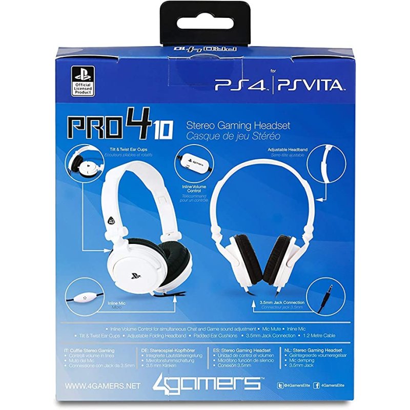 4Gamers Stereo HS Wired PRO410 img 0