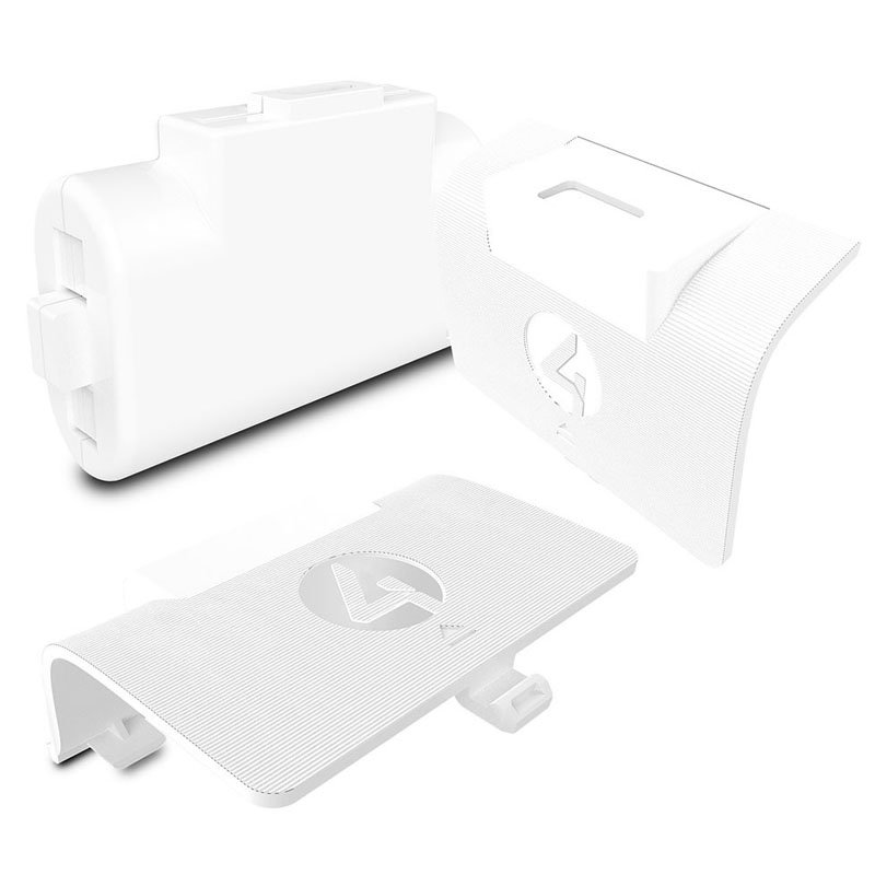 4Gamers Xbox One / Xbox S,X Rechargeable Play & Charge Battery Single Pack - White img 1