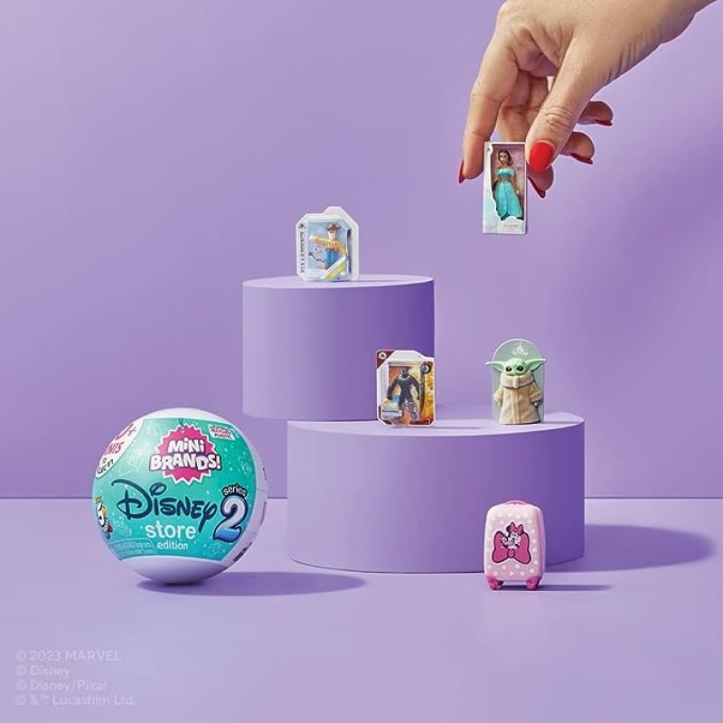 5 Surprise Disney Mini Brands Series 2 by ZURU