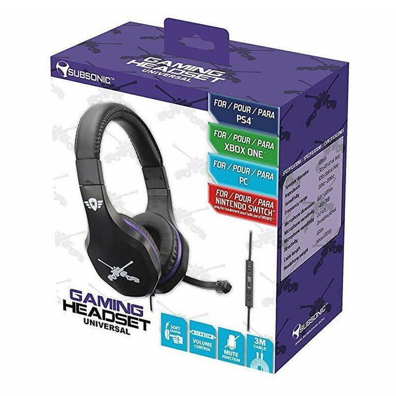 Subsonic Universal Gaming Headset - Battle Royale Edition