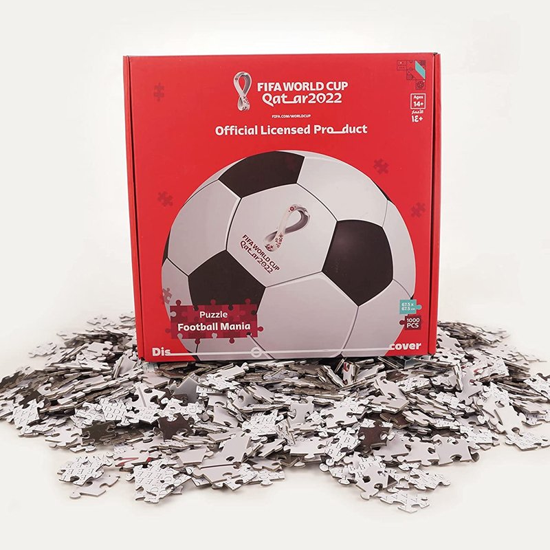 FIFA World Cup Qatar 2022 Official Themed Jigsaw Puzzle - Football