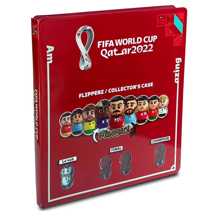 FIFA World Cup Qatar 2022 Flipperz Collectors Case