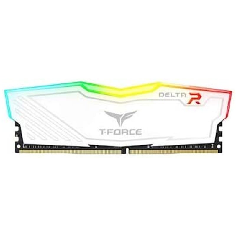 TeamGroup T-Force DELTA 16GB DDR4 RGB Ram - White