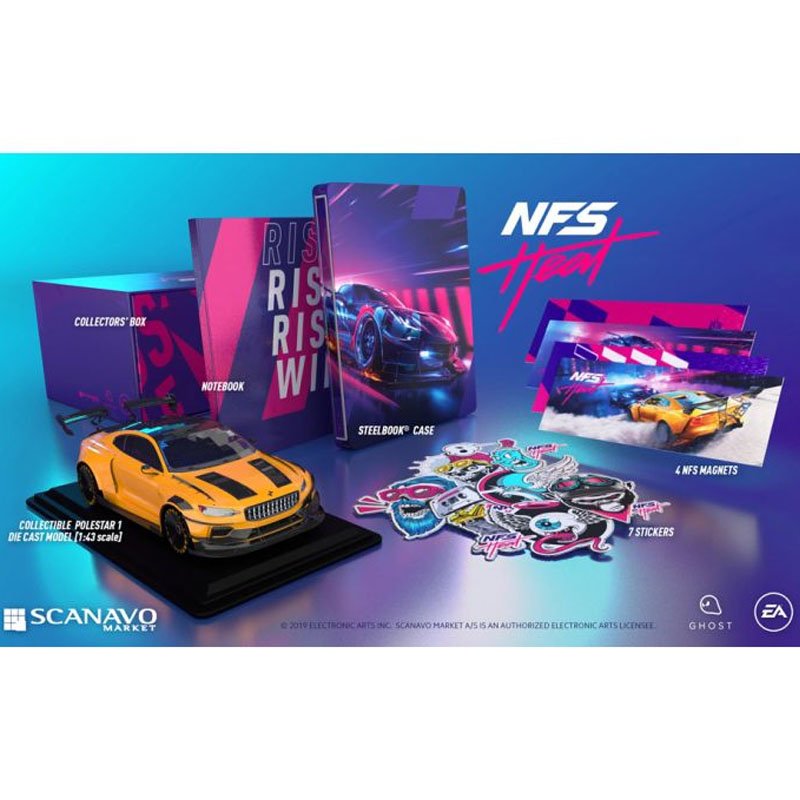 Need for Speed Heat 2019 Collector's Edition (PS4) (Only Packing)