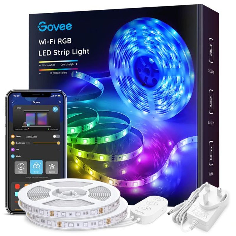 Govee Wi-Fi RGB LED Strip...