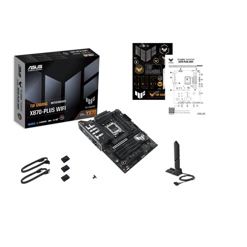 ASUS TUF GAMING X870-PLUS WIFI AMD AM5 ATX MOTHERBOARD