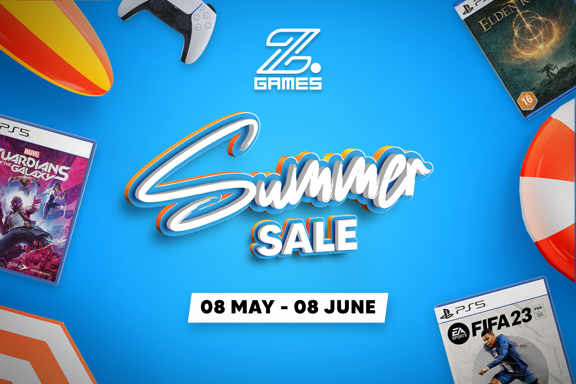 Dive into ZGames' Big Summer Sale: Gaming Gear and Games to Play Galore!