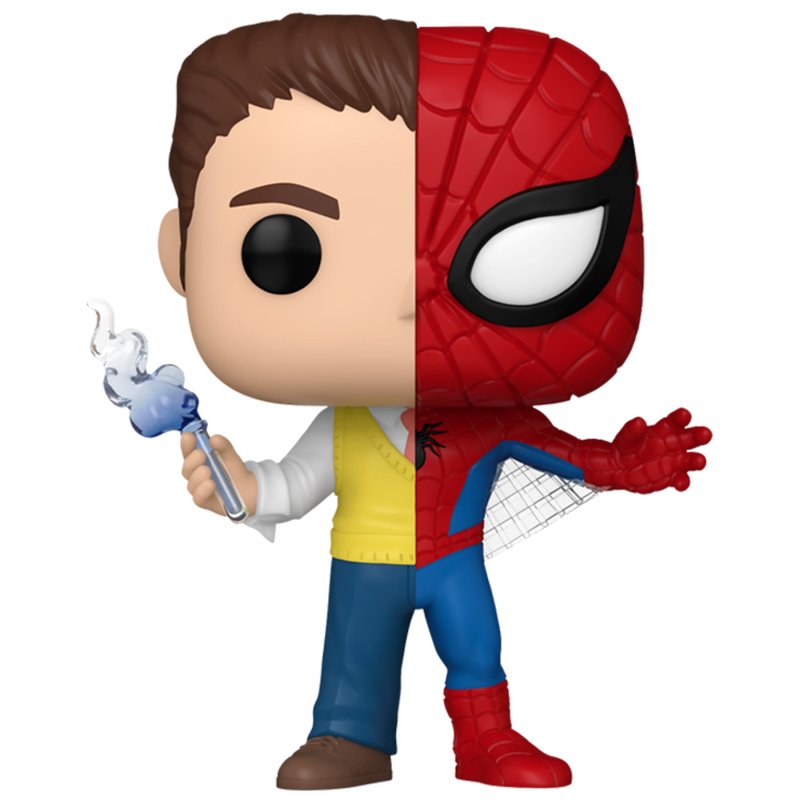 Pop Marvel Split - Spider/Parker?