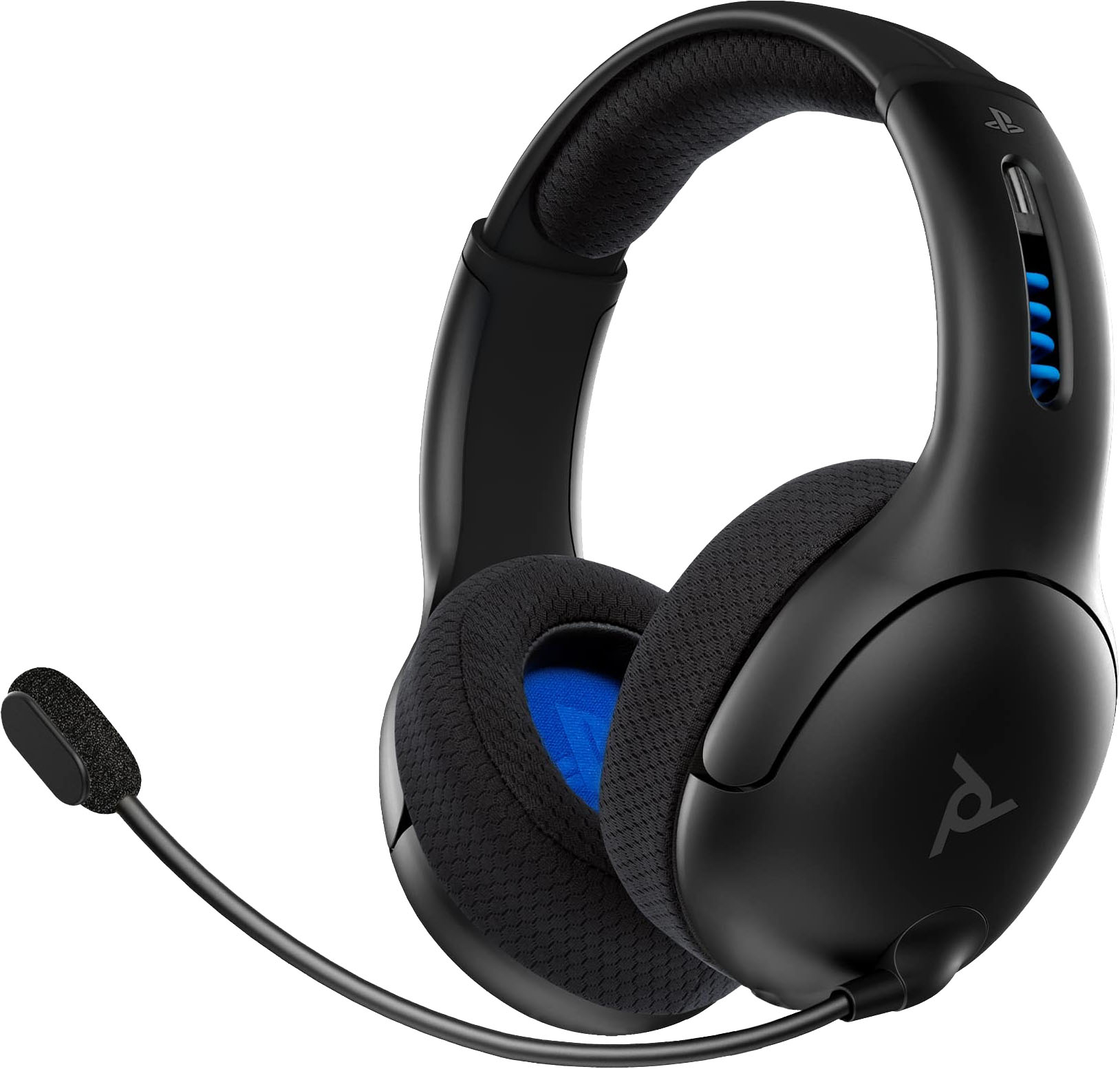 PDP LVL50 Wireless Gaming Stereo Headset with Noise Cancelling Microphone - Grey