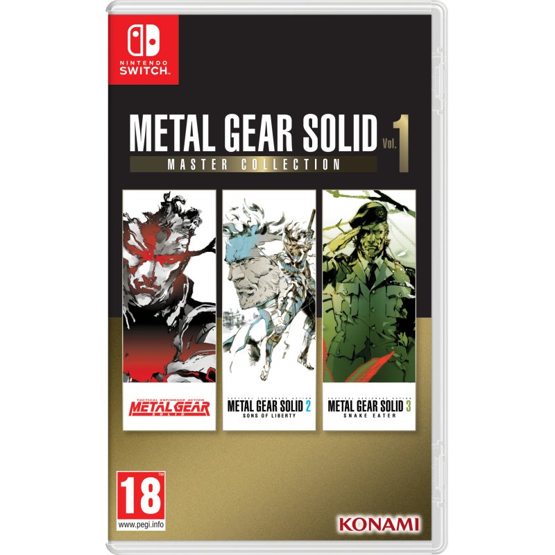 NSW Metal Gear Master Collection Vol 1