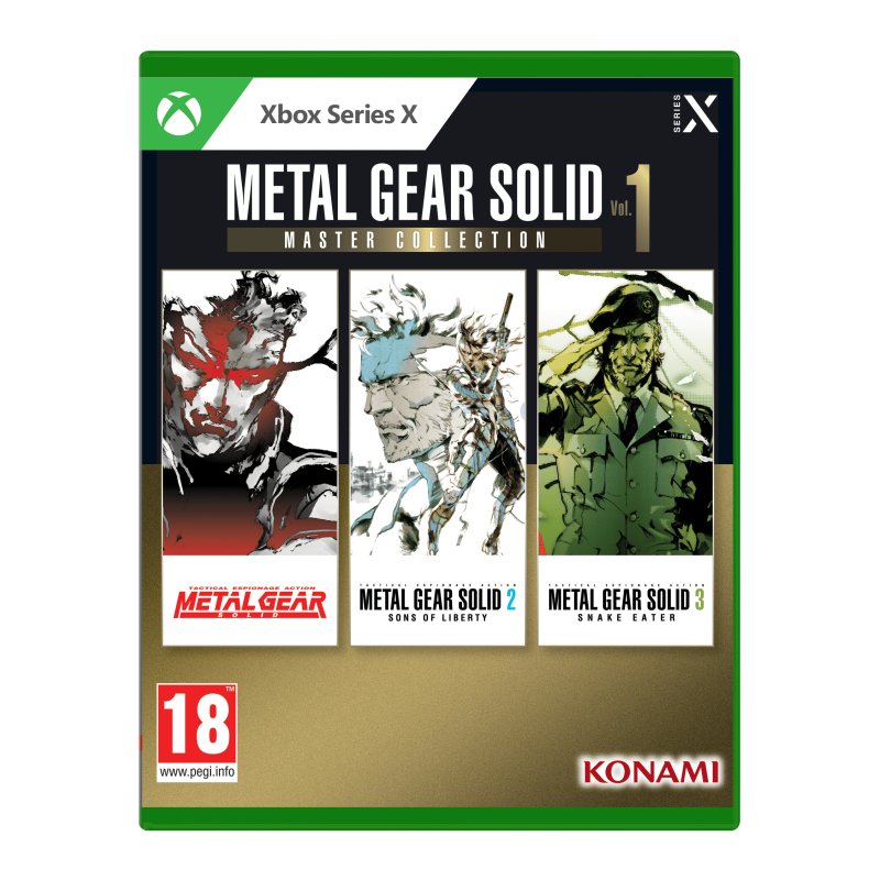 XBOX Metal Gear Master Collection Vol 1