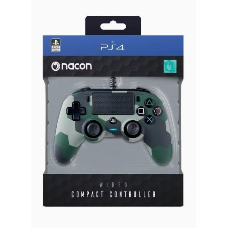 PS4 NACON PRO COMPACT WIRED CONTROLLER CAMO GREEN img 1