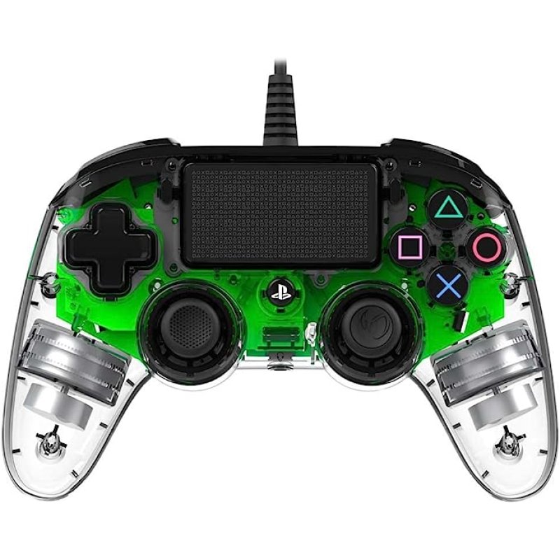 PS4 NACON PRO COMPACT WIRED CONTROLLER ILLUM GREEN
