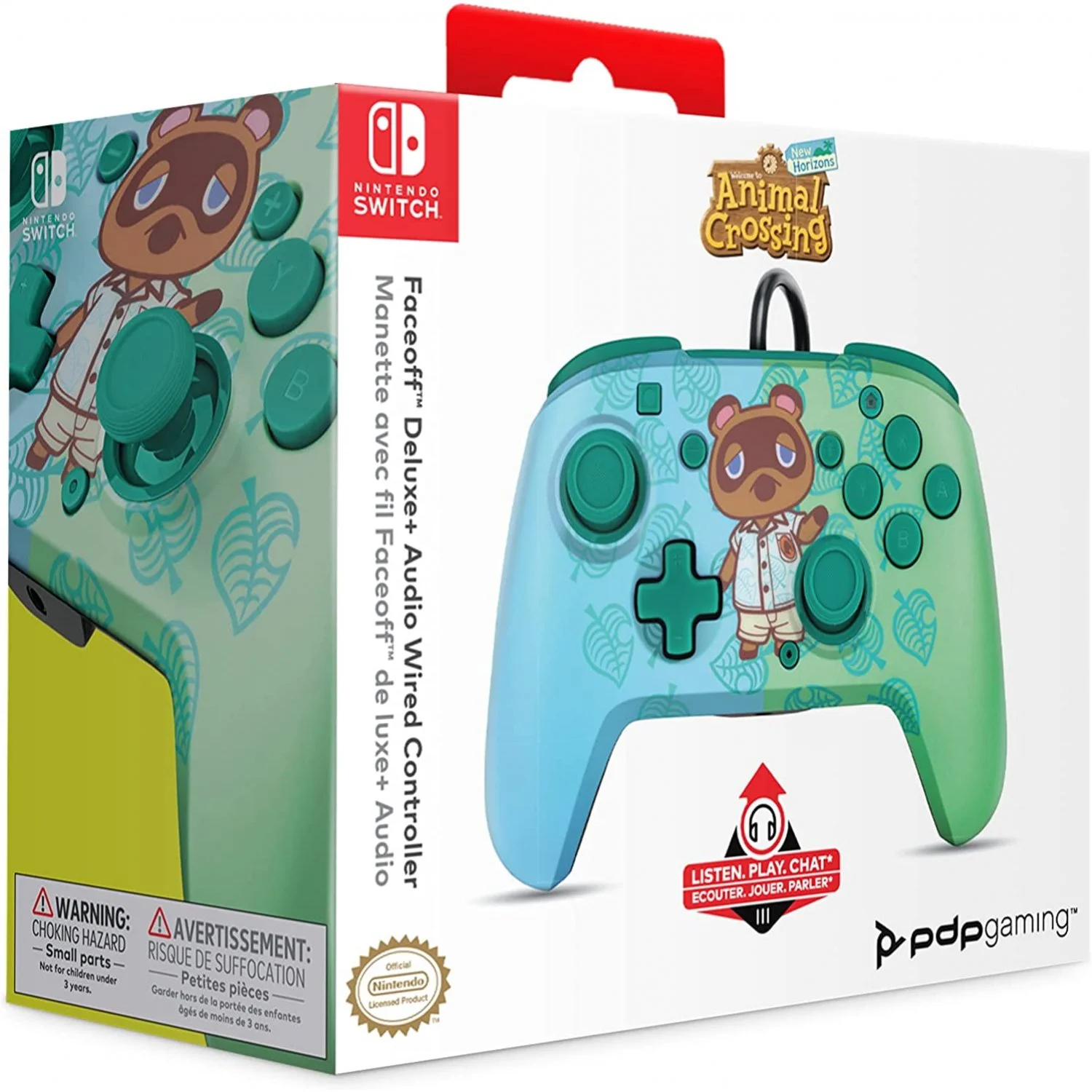 Switch - Faceoff - Controller - Deluxe+ Audio - Animal Crossing