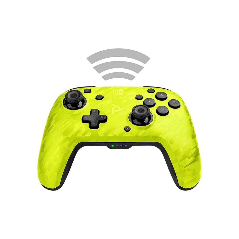 Switch - Faceoff WIRELESS - Controller - PDP Camo YELLOW
