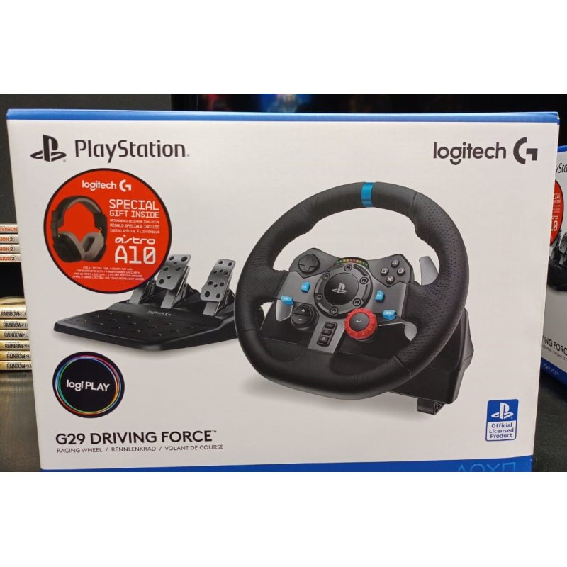 Logitech G29 Racing Wheel + Astro A10 Bundle