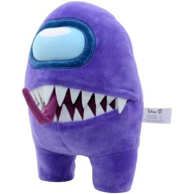 Among Us Features Plush Impostor Bendable Tongue Purple 10-Inch