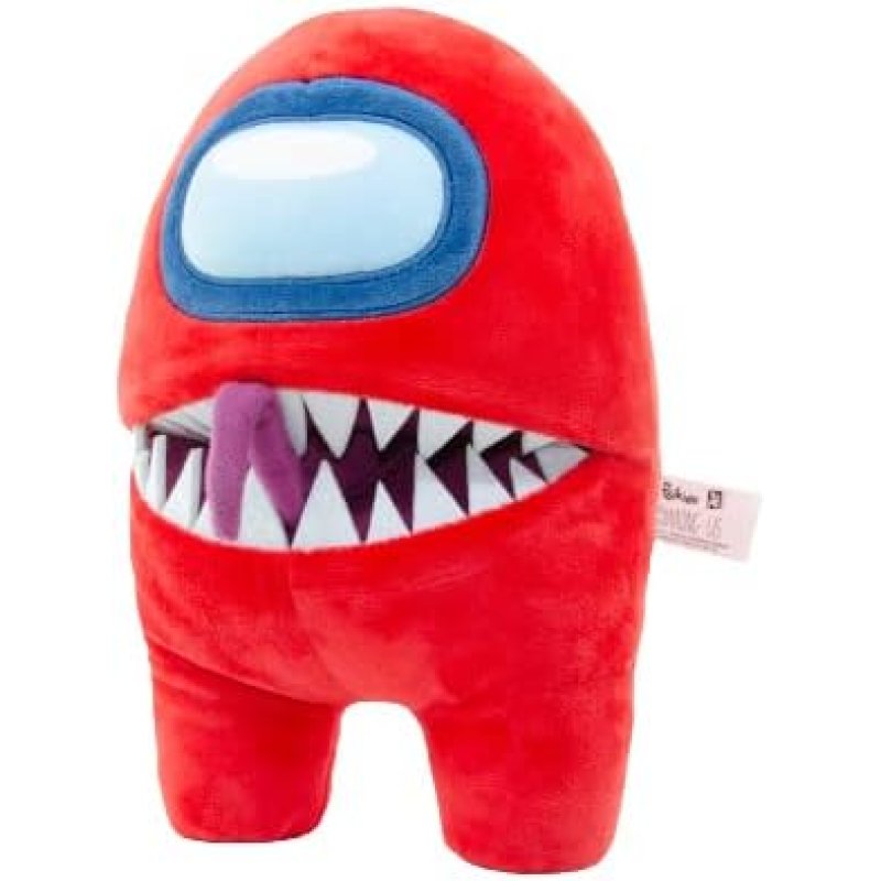 Among Us Features Plush Impostor Bendable Tongue Red 10-Inch