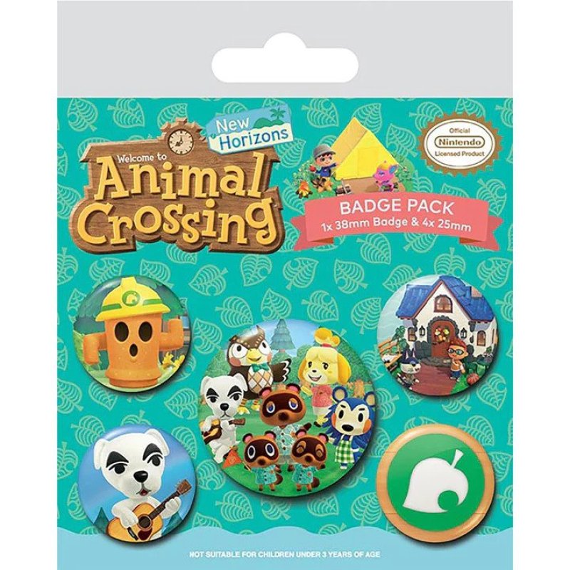 Animal Crossing (Islander) Badge Pack