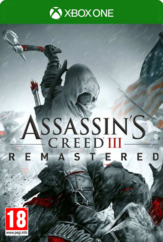 XBX ONE Assassins Creed III Remastered PEGI ENG