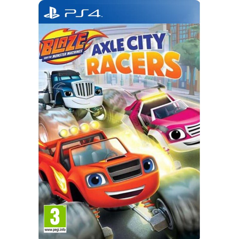 PS4 Blaze and the Monster Machines: Axle City Racers