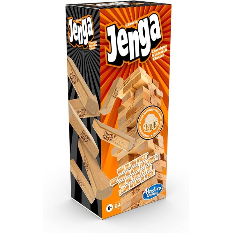 Classic Jenga Game With G...