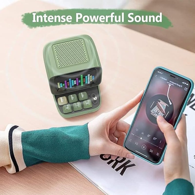 Divoom Ditoo Pro Bluetooth Mini Speaker - Green