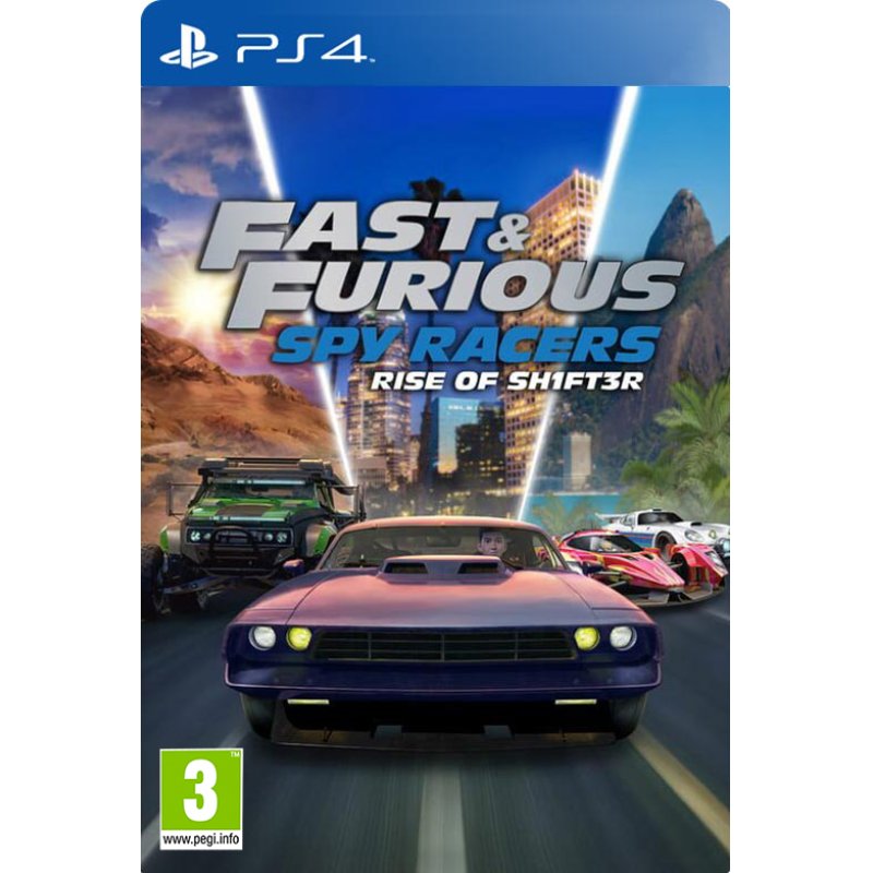 PS4 Fast & Furious: Spy Racers Rise of Sh1ft3r