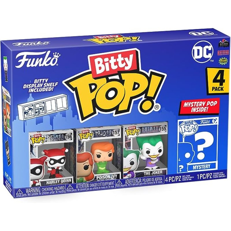 Funko Bitty Pop!: DC- Harley Quinn (4-Pack)
