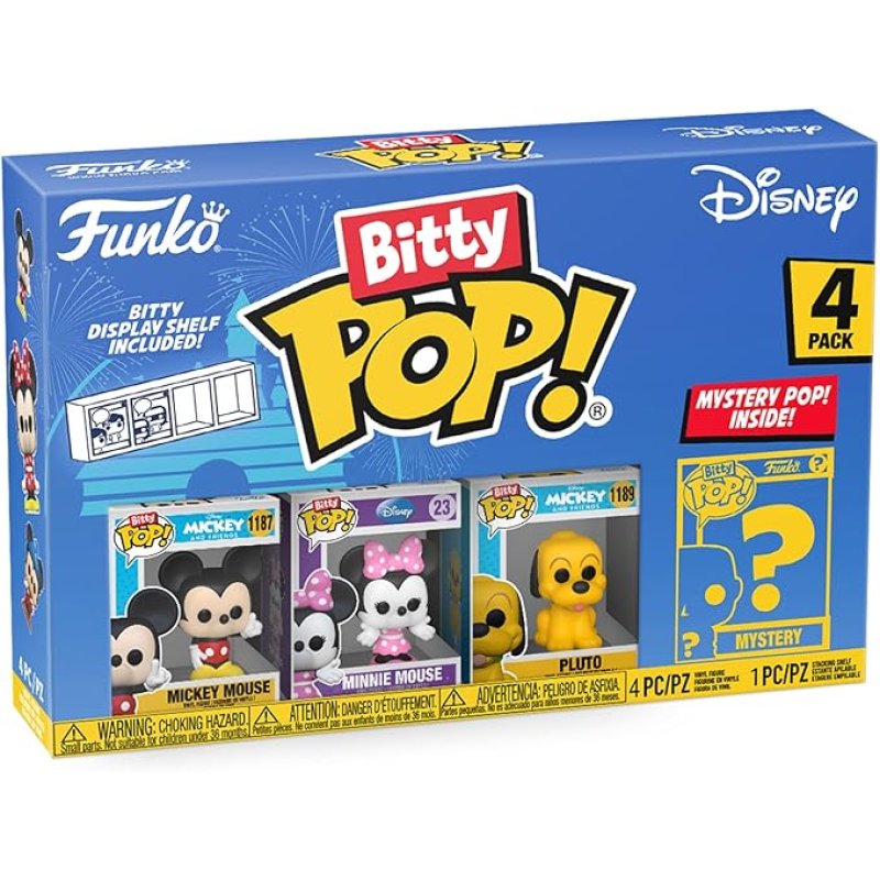 Funko Bitty Pop!: Disney - Mickey Mouse (4-Pack)