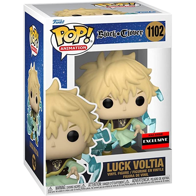 Pop! Animation: Black Clover- Luck Voltia w/Chase (GW)(Exc) img 1