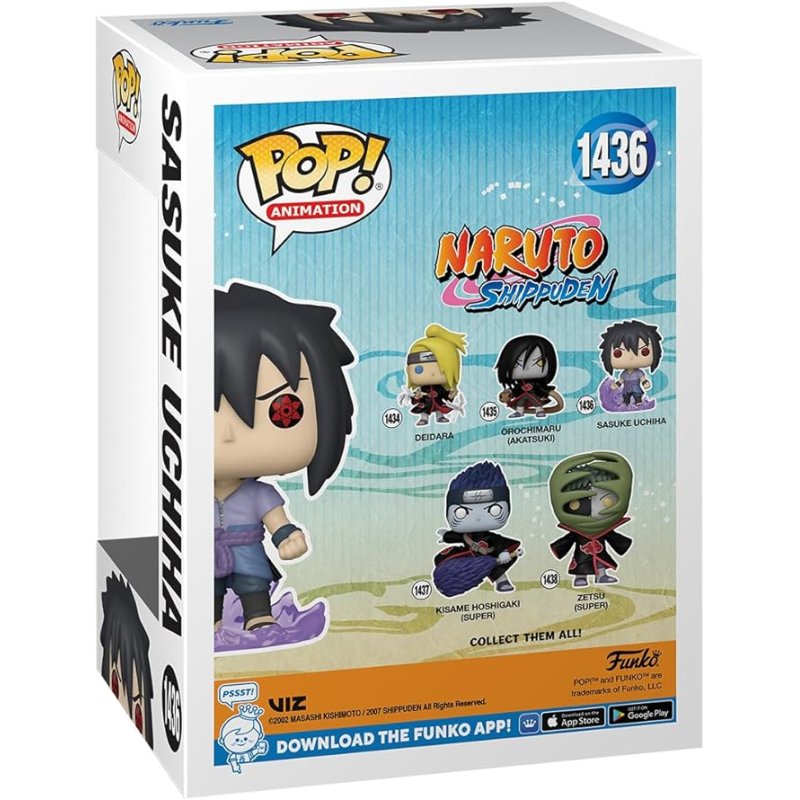 Funko Pop! Animation: Naruto: Shippuden - Sasuke Uchina img 1
