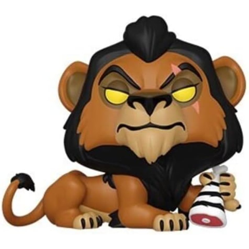 Funko Pop Disney: Lion King Scar w/Meat Exc, Collectible