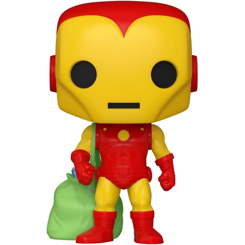 Funko Pop! Marvel: Holiday - Iron Man with Bag img 0