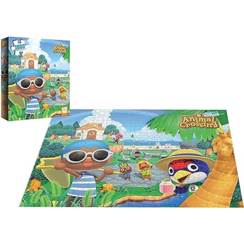 Jigsaw Puzzle: The OP - Animal Crossing - Summer Fun (1000 Pieces)