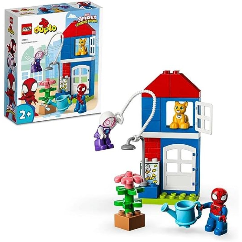 LEGO DUPLO Marvel Spider-Man’s House 10995 Building Toy Set