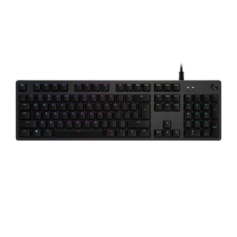 Logitech G512 Carbon Blue Switch RGB Mechanical Gaming Keyboard for PC
