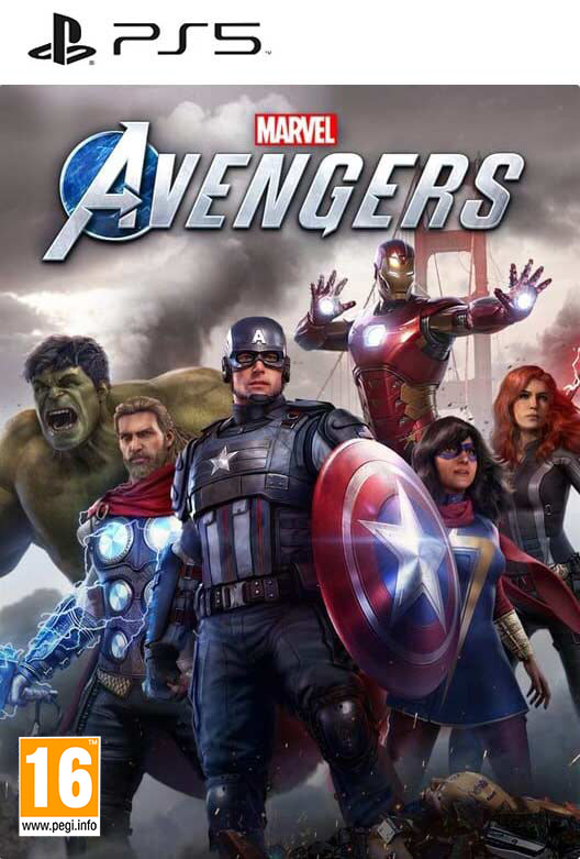 PS5 Marvels Avengers PEGI ARB
