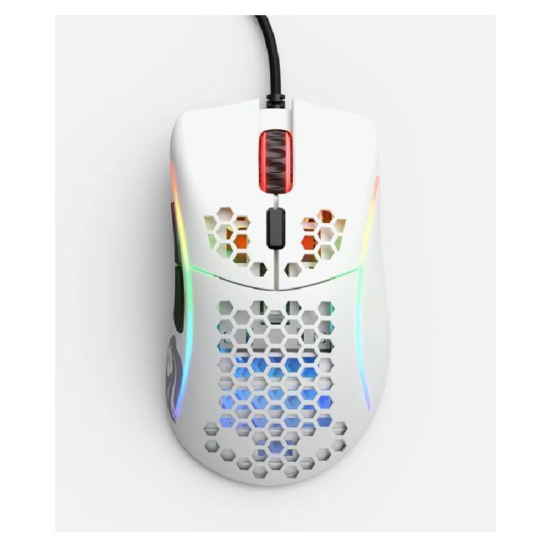 Glorious Model D Minus Gaming Mouse - Matte White img 0