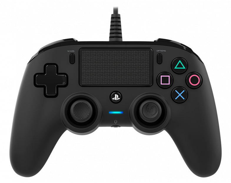 Nacon PS4 Coloured Black Controller