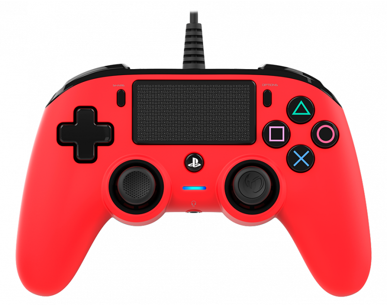 Nacon PS4 Coloured Red Controller