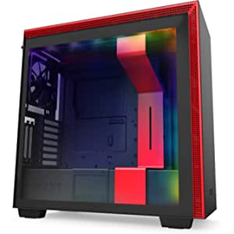 NZXT H710i Black/Red PC C...
