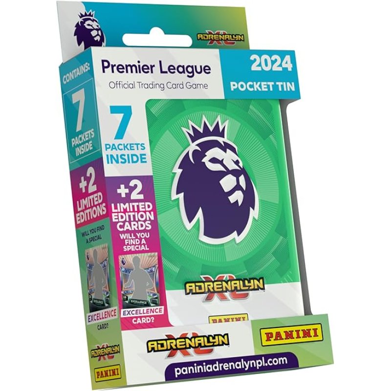 Panini Premier League 2023/24 Adrenalyn Xl Pocket Tin, Mixed