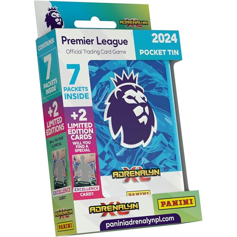 Panini Premier League 2023/24 Adrenalyn Xl Pocket Tin, Mixed