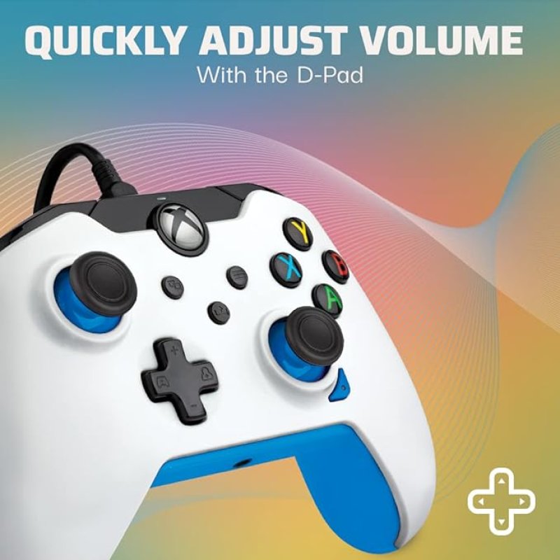 PDP Wired Controller Ion White for Xbox Series X|S