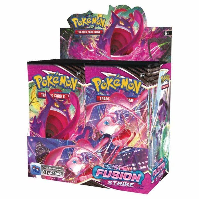 Pokémon TCG Trading Card Game Sword & Shield: Fusion Strike Booster Box Single Pack