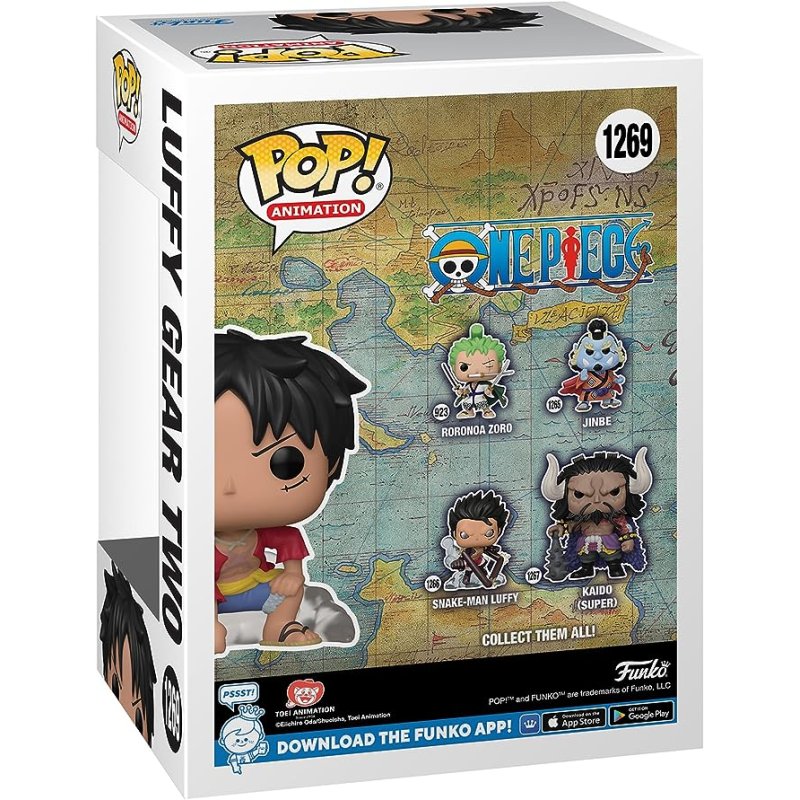 Funko Pop! Animation: One Piece - Luffy Gear Two w/chase (Exc) img 1