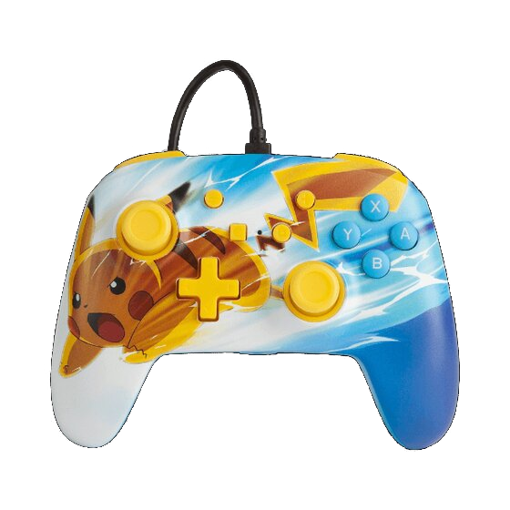 Buy Nintendo Switch Wired Controller Chrome Princess Peach Online in UAE